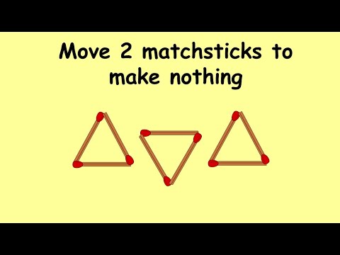 very tricky and hardest puzzle | Match stick puzzle #136 | Puzzles with Answer