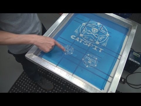 How To Screen Print T-Shirts: Left Chest Or Crest Print Placement Expanded