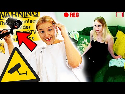 VERSTECKTE KAMERA im Zimmer installiert ! 😳 (Sie ist schockiert) - Celina
