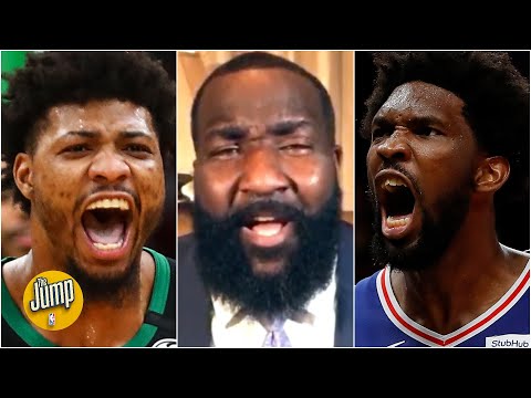 「小飛俠」飆詞指控恩比德「演很大」？《The Jump》大討論！ (Reacting to Marcus Smart accusing Joel Embiid of ‘flailing’ for fouls | The Jump)