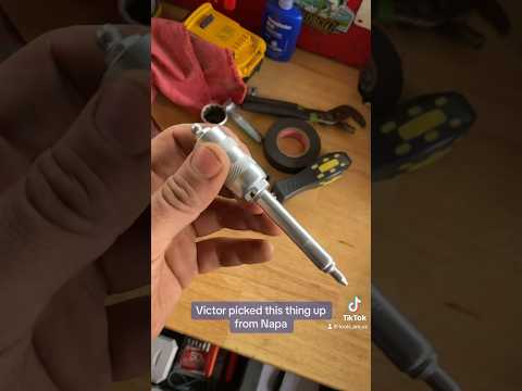 Needle tip grease gun adapter #tools #mechanic #viral