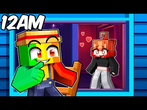 Je suis sorti en Secret de la Maison pendant La NUIT sur Minecraft !