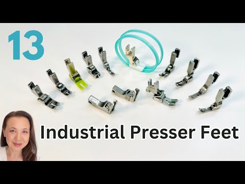 Boost Your Sewing Game with these 13 x Industrial Presser Feet!  Juki TL2010Q