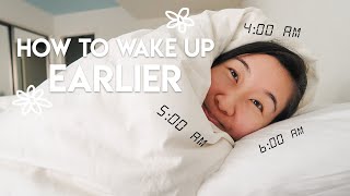 8 tips on how to wake up earlier and not feel tired (update) | Be a Morning Person ☀