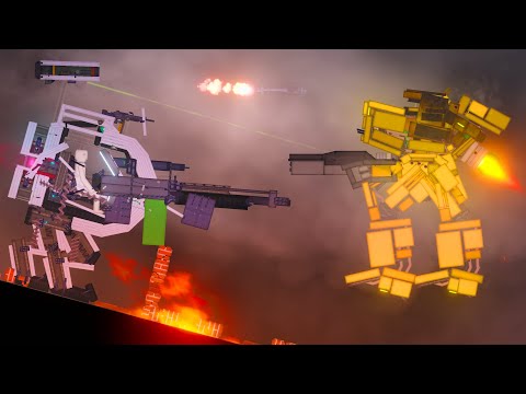 Machine Battles in People Playground