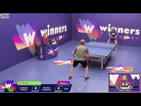 Winners League  09.09.21 Lushchyk Mykola - Vinnikov Oleksandr   11:00