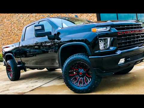 AWT - Rough Country Leveled 2020 Chevy Silverado 2500 On 20" Fuel Off-Road Wheels w/ 35" Toyo Tires