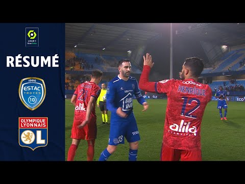 ESTAC TROYES - OLYMPIQUE LYONNAIS (0 - 1) - Résumé - (ESTAC - OL) / 2021-2022