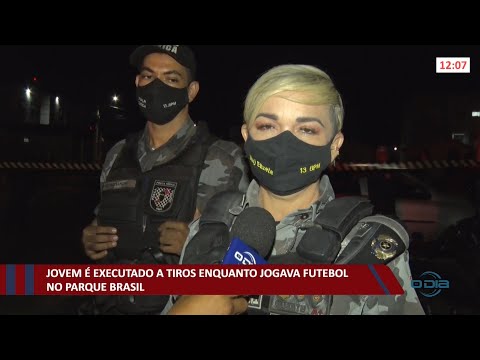 Jovem é executado a tiros enquanto jogava futebol no Parque Brasil 16 11 2021