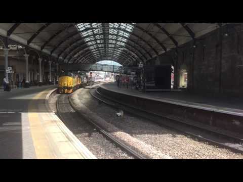 Loco Convoy Passing Newcastle July 2017