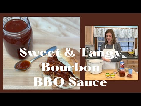 My Homemade Sweet and Tangy Bourbon Barbecue Sauce