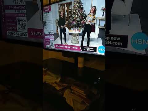 Watching HSN.