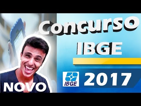 Concurso IBGE 2017 - Banca Definida FGV