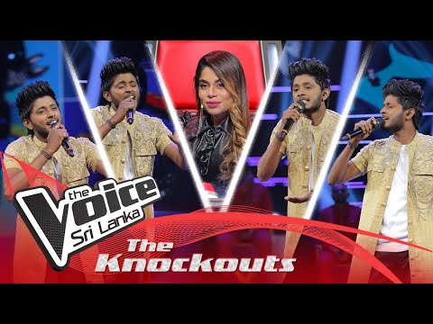 Hasindu Sumathipala | SuckDevi Vanuma (සක්දෙවි වැනුම) | The Knockouts | The Voice Sri Lanka