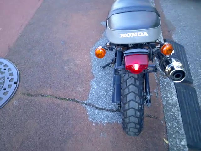 エイプ50/ホンダ 4サイクル5速ミッション FI車 ステンレスマフラー