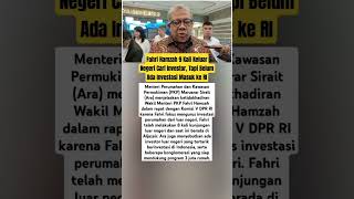 Download lagu Fahri Hamzah 9 Kali Keluar Negeri Cari Investor, Tapi Belum Ada Investasi Masuk ke RI mp3