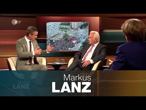 Markus Lanz vom 30.08.2018 - Wolfgang Kubicki, Matthias Quent, ...