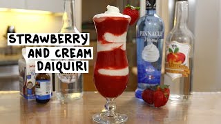 Strawberry and Cream Daiquiri