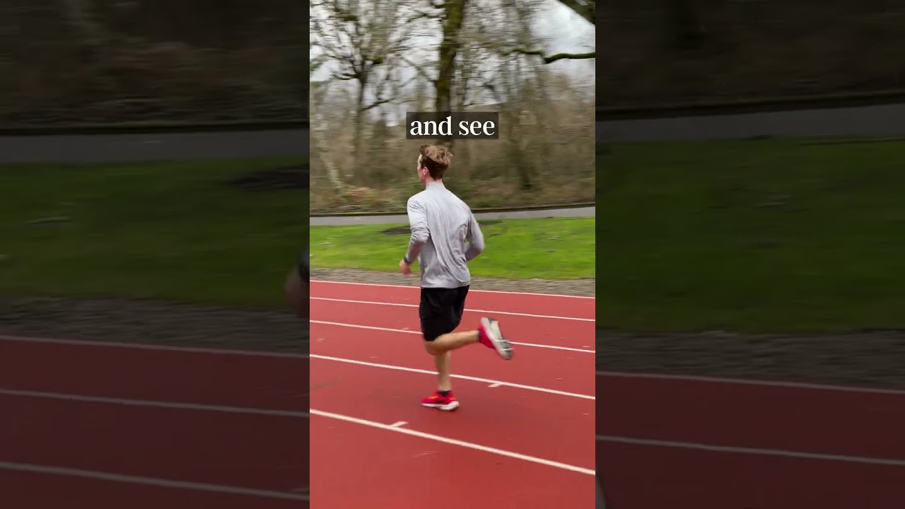 Track interval workout - 12x400m