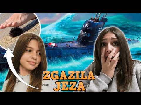 VOZNJA PODMORNICOM *zamalo potonuli* Valentina zgazila jeza