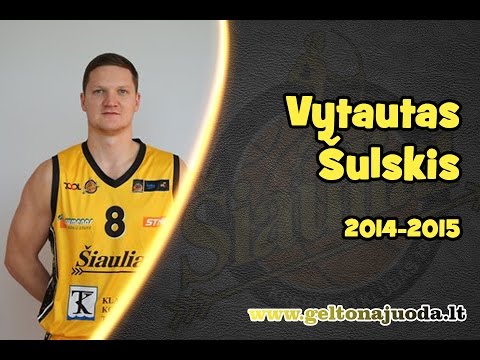Vytautas Šulskis - BC Šiauliai (2014-2015)