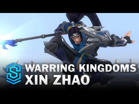 Warring Kingdoms Xin Zhao Wild Rift Skin Spotlight