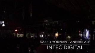Saeed Younan playing 'Annihilate' at The BPM Festival
