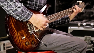 Video thumbnail for PRS DGT David Grissom Trem Signature Carved Figured Maple 10-Top Electric Guitar by Musician's Friend