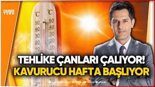 Kavurucu Sıcaklar Geri Döndü! Doğu Akdeniz'de Sıcaklık 43 Dereceyi Aşa