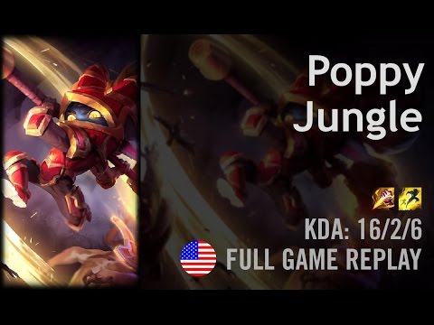 Poppy Jungle vs Lee Sin - Contractz - NA Challenger Path 5.24