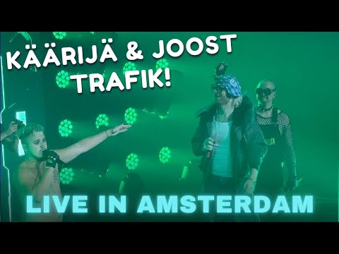 Joost and Käärijä  TRAFIK! LIVE in Amsterdam