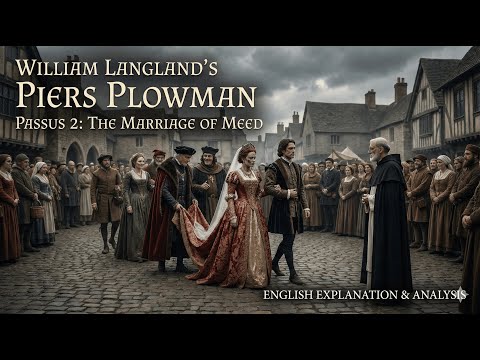 Piers Plowman Passus 2 by William Langland | Lady Meed Analysis, Summary & Explanation