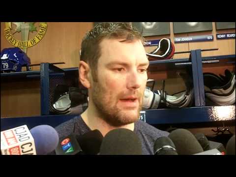 Hal Gill after loss to Vancouver