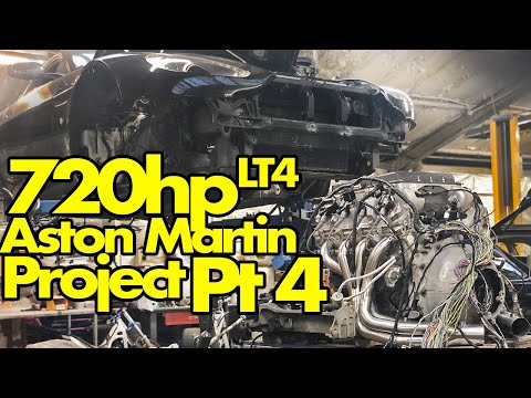 Aston Martin Vantage LT4 swap project - Pt 4 - wiring & shifter