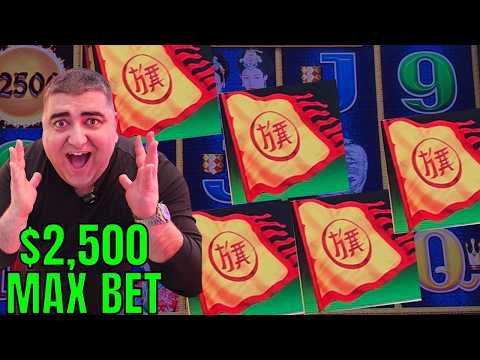 $2,500 Max Bet MEGA JACKPOTS That Shake The Entire Casino