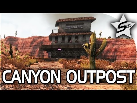 "CANYON OUTPOST, IMPROVED GUNS!" - 7 Days to Die ALPHA 15 Gameplay Part 37
