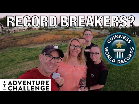 Adventure Challenge Family Edition, Is that pronounced Genius?, Guinness Book of Records attempt!