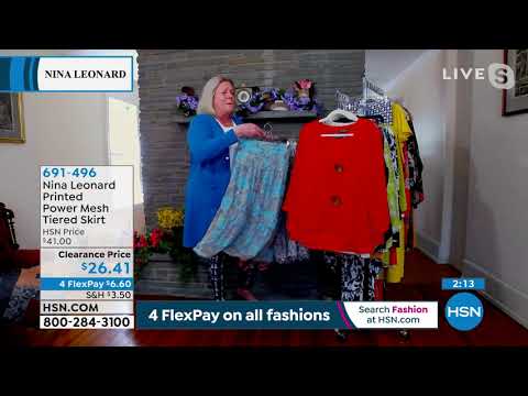 HSN | Nina Leonard Fashion Clearance 03.29.2021 - 02 PM