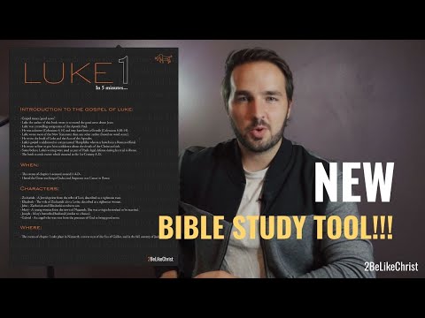 The 5 Minute Bible Study - New Tool - 2BeLikeChrist