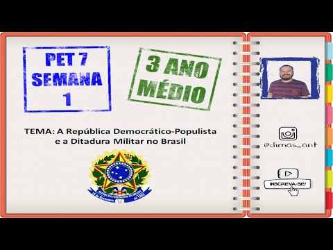 3º ano - PET 7- História - Semana 1 - Atividades