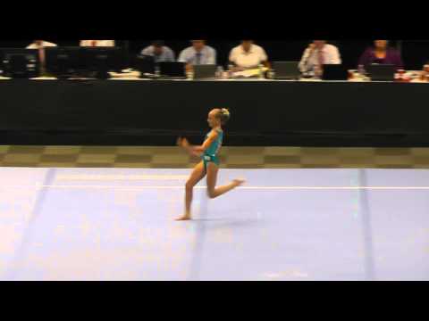 Tea Ugrin (ITA) - Floor - EYOF 2013 (Finals)