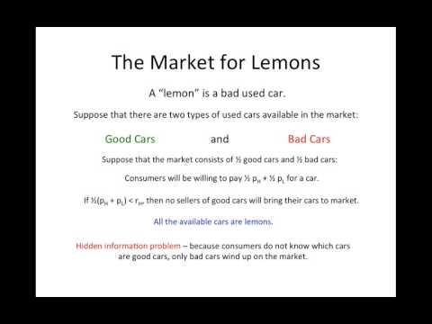 Asymmetric Information