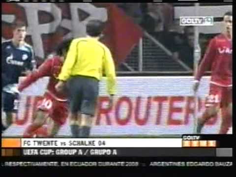 2008 (December 3) Twente Enschede (Holland) 2-Schalke (Germany) 1 (Europa League)