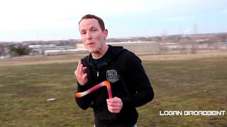 REAL Boomerangs Used in Dude Perfect &quot;Boomerang Trick Shots!&quot;