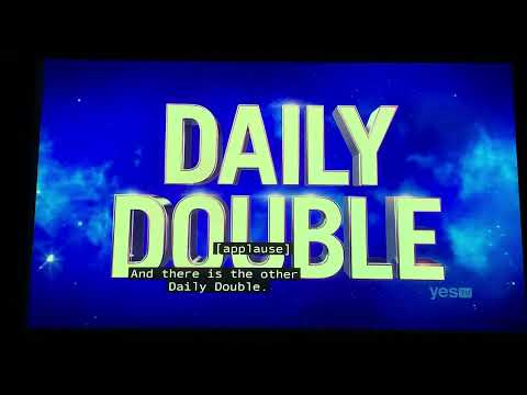 Double Jeopardy, PROFESSOR’S TOURNAMENT Day 5 - 3rd Daily Double (12/10/21)