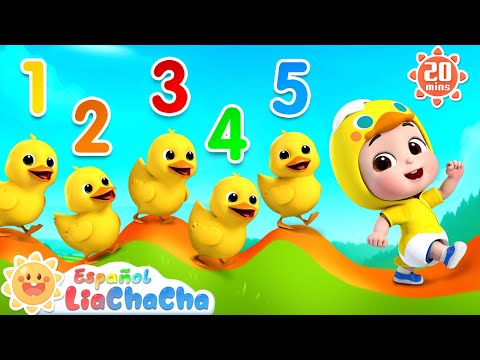 Cinco Patitos | Canción de la Granja | LiaChaCha en Español - Canciones Infantiles