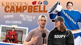 Sitting Down with Vancouver Goldeneyes PWHL Goalie Kristen Campbell