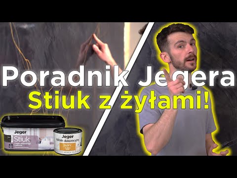 Poradnik Jegera – efekt stiuk ze złotymi przeżyłowaniami