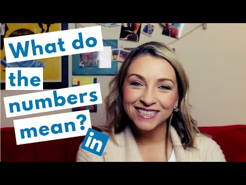 LinkedIn Tips: What do the numbers mean by names? - YouTube