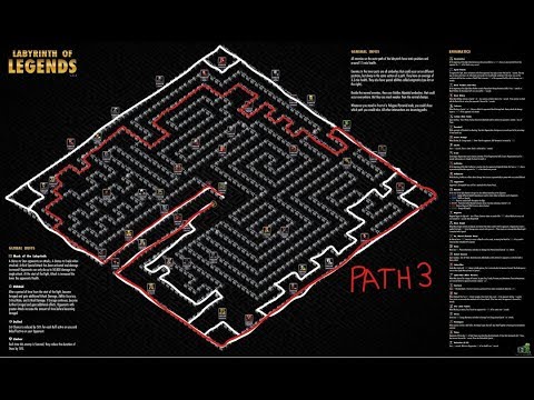 Labyrinth Path 3 - 14 - Cyclops Blue